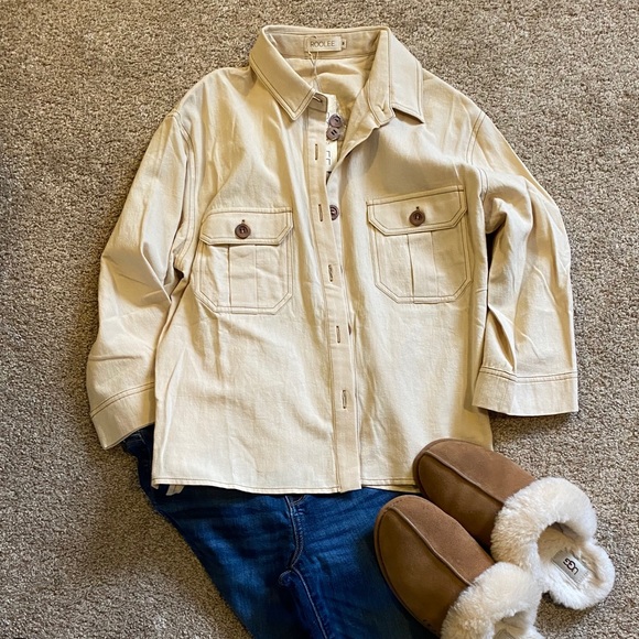 NWT Roolee Overshirt - Picture 2 of 9